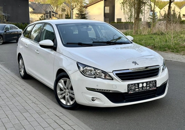 Peugeot 308 cena 38500 przebieg: 173270, rok produkcji 2016 z Chorzów małe 667